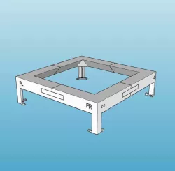 Ender 5 Pro 360 Degree LED Strip Mount