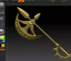 Escanor Lion' sin of Pride Sun Axe.