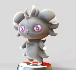 Espurr - FAN ART - POKÉMON FIGURINE -POKEMON