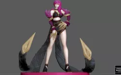 EVELYNN SEXY STATUE LOL LEAGUE OF LEGENDS GAME FEMALE CHARACTER GIRL 3D PRINT