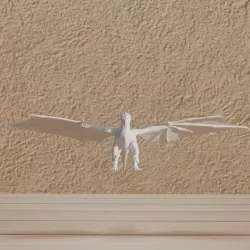 File: Dragon reproduction in STL digital format