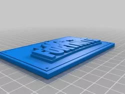 Fortnite Plaque