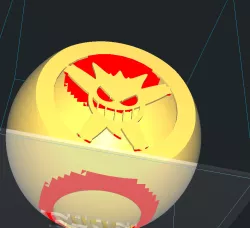 Gengar lamp and projector package