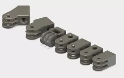 GoPro Hinge Rod Ends