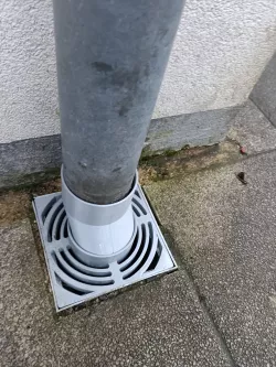 grate for water evacuation manhole 185mmX185mm