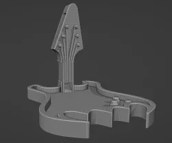 Guitar Dice Tray and Tower