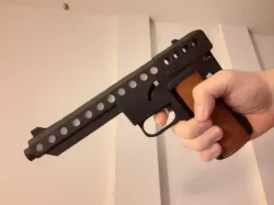 Gyrojet Pistol - Rocket Pistol Prop