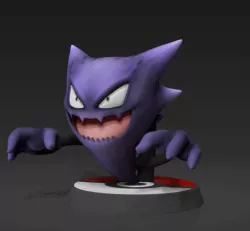 Haunter - Halloween - POKÉMON FIGURINE - 3D PRINT MODEL