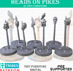 Heads on pikes (Harvest of War)