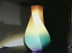 hexagonal vase