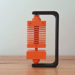 Hot End Model (Spinning)