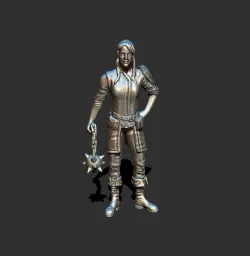 Human female with morgenshtern