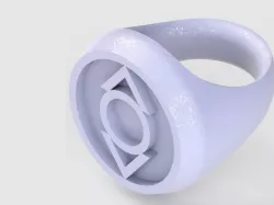 Indigo Lantern Ring (Indigo Tribe)