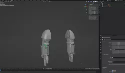 Iron Armor Poseable Arms.