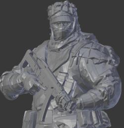 kapkan elite skin 3d models 【 STLFinder