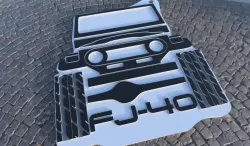 Key ring JEEP FJ40