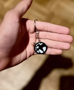 Keychain Mockingjay Hunger Games // Sinsajo The Hunger Games keychain