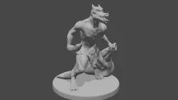 Kobold raider miniature