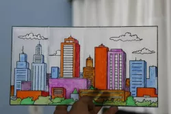 Landscape drawing