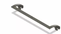 Led strip support on V-slot