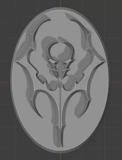 Legacy of Kain Vampire pendant badge