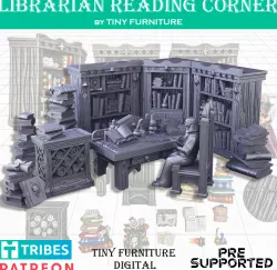 Librarian Reading Corner