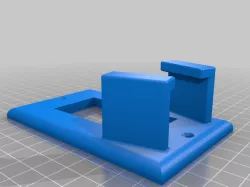 Light Switch Remote Holder (Centre/Left/Right)