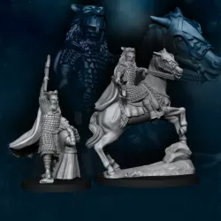 Lord Mountain the Wolf - Foot and Mounted | Savage Evil Humans | Fantasy