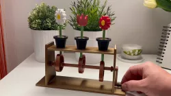 Mechanical flowers
