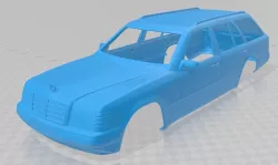 Mercedes Benz E W124 Touring Printable Body Car