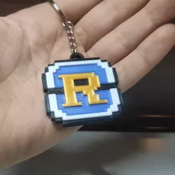 Metal Slug Keychain Rocket Launcher