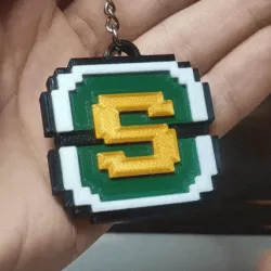 Metal Slug Keychain Shotgun