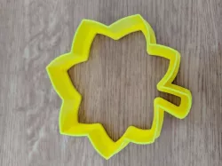 Military Oak Leaf Cookie Cutter