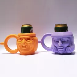 Moche culture beer holder
