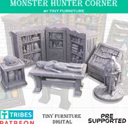Monster Hunter Corner Miniatures Set