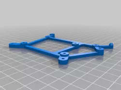 Mount adapter SKR mini E3 / MKS Robin E3 / FYSETC Cheetah TMC2209 instead of Lerdge-X