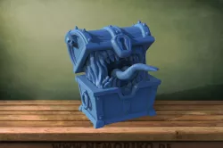 Nemoriko`s : Tabletop Mimic Monster Chest - Die Truhe
