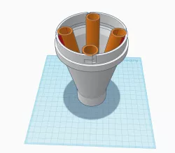 Net gun head