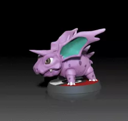 Nidoqueen(baby version) - POKÉMON FIGURINE - 3D PRINT MODEL