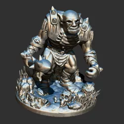 Orc spellforce mace/sword