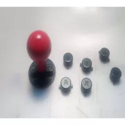 Pad with removable Joystick and Buttons With Lettering