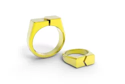 Parametric signet ring