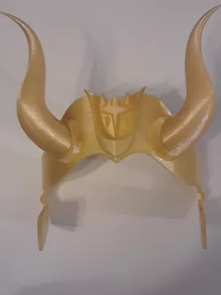 Phelps3D Loki Variant with glasses space Crown Tiara Helmet