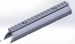 picatinny overlay on the receiver cover AS VAL \ Vintorez LCT