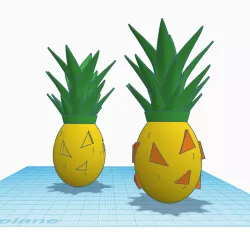 Pineapple egg, ananas eggs decoration, fancy holiday ornament, Easter egg