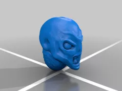 Pirahna Alien heads