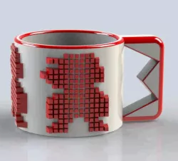 Pixel Mario Mug