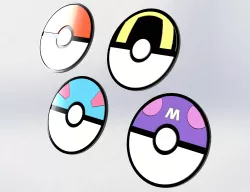 Pokemon Coaster Set