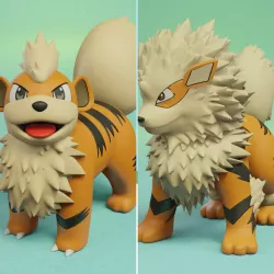 pokemon growlithe evolution pack