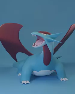 Pokemon - Salamence(with cuts)